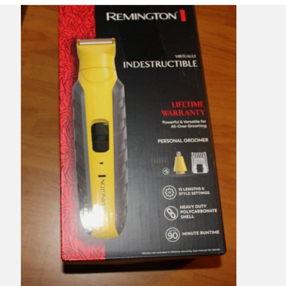 New Remington Personal Groomer 90 Minute Run Time Shaver Razor Hair Trimmer